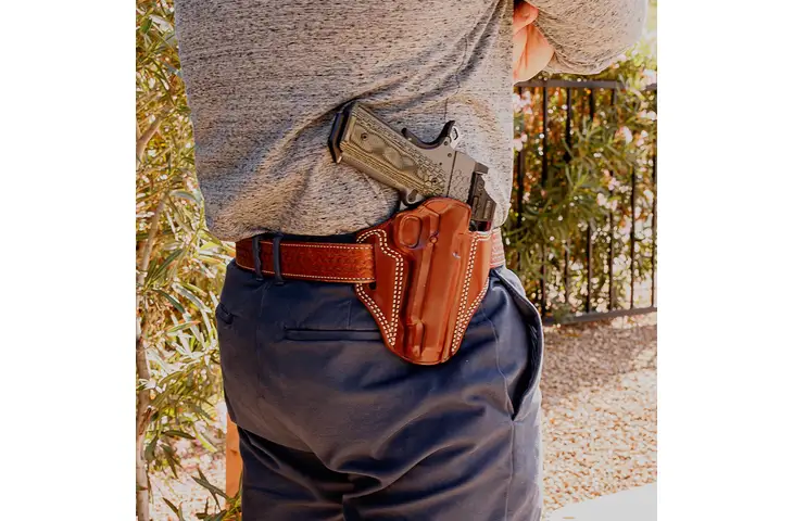 Galco Combat Master 2.0 Colt 1911 Premium Steerhide Belt Holster w/ Free S&H — 3 models - view 7